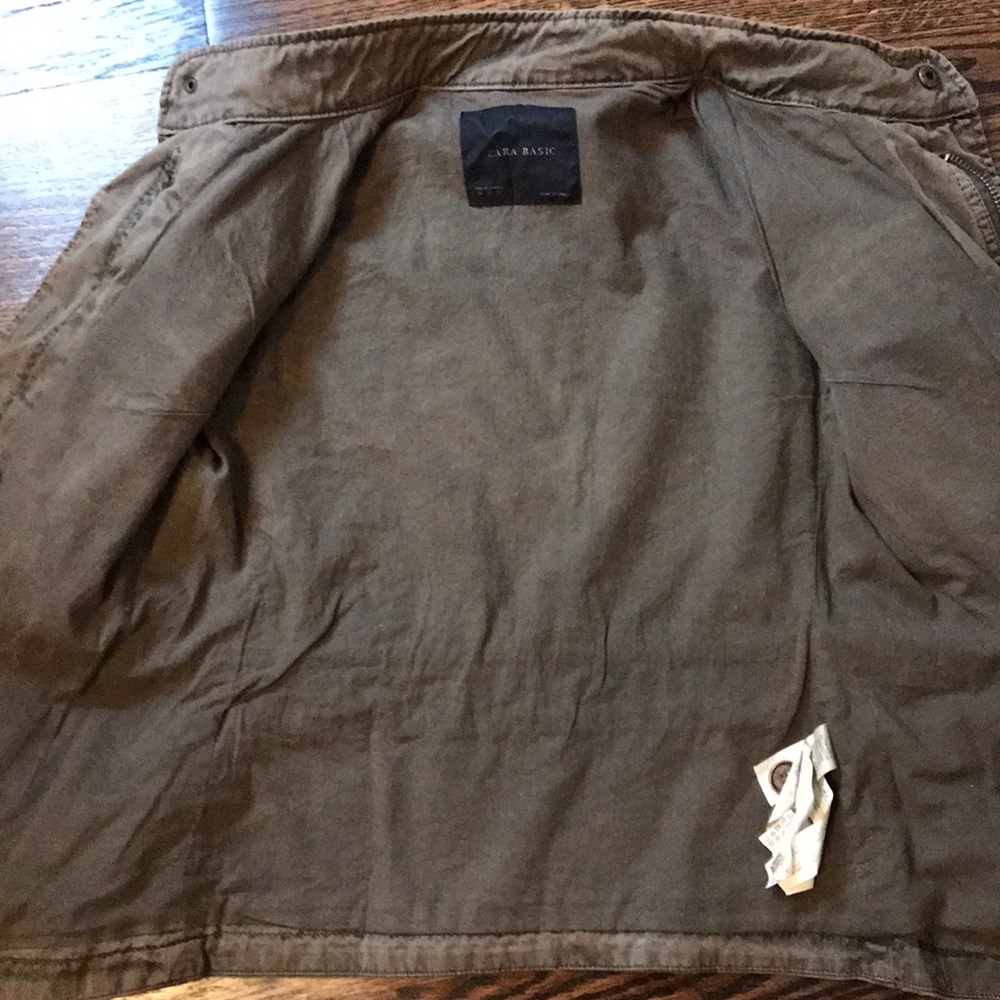 Zara Basic Army Jacket - image 4